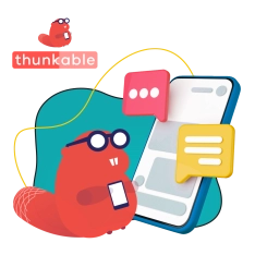 Разработка мобильных приложений в Thunkable - КИБЕРшкола программирования для детей, компьютерные курсы для школьников, начинающих и подростков - KIBERone г. Коптево