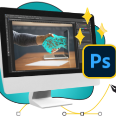 Волшебный Photoshop - КИБЕРшкола программирования для детей, компьютерные курсы для школьников, начинающих и подростков - KIBERone г. Коптево