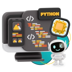 Мой первый сайт с мозгами: Python + AI - КИБЕРшкола программирования для детей, компьютерные курсы для школьников, начинающих и подростков - KIBERone г. Коптево