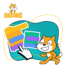 Scratch. Продвинутый уровень – создаём игры, как маленькие разработчики! - КИБЕРшкола программирования для детей, компьютерные курсы для школьников, начинающих и подростков - KIBERone г. Коптево