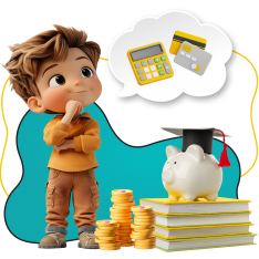 Финансовый интеллект вместе KIBERone - КИБЕРшкола программирования для детей, компьютерные курсы для школьников, начинающих и подростков - KIBERone г. Коптево