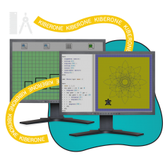 Исполнители чертежник и черепашка - КИБЕРшкола программирования для детей, компьютерные курсы для школьников, начинающих и подростков - KIBERone г. Коптево