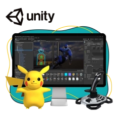 Мир игр на Unity 2D на популярном движке + AI-помощники - КИБЕРшкола программирования для детей, компьютерные курсы для школьников, начинающих и подростков - KIBERone г. Коптево