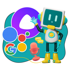 Голосовой помощник Алиса - КИБЕРшкола программирования для детей, компьютерные курсы для школьников, начинающих и подростков - KIBERone г. Коптево