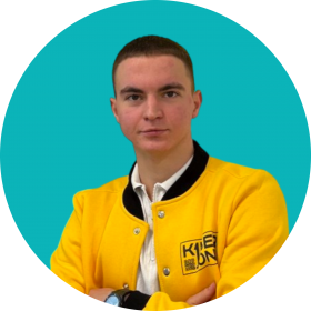 Владислав Ф - КИБЕРшкола программирования для детей, компьютерные курсы для школьников, начинающих и подростков - KIBERone г. Коптево